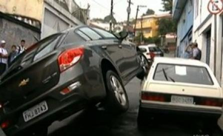 Perseguio aps arrasto em estacionamento deixa um morto PIRITUBA